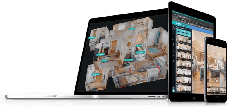 Interactive 360 tour example